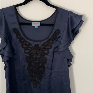 Plenty silk top by Tracy Reese